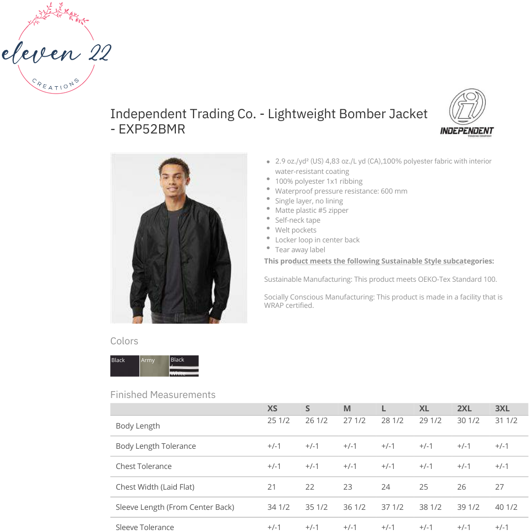 Riptide UNISEX Bomber Jacket - SPANGLE Logo!