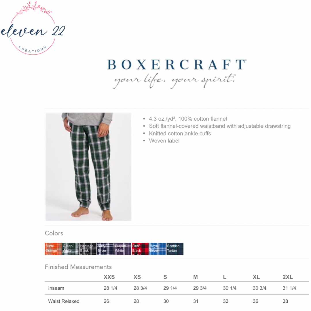 Riptide ADULT Flannel Pants