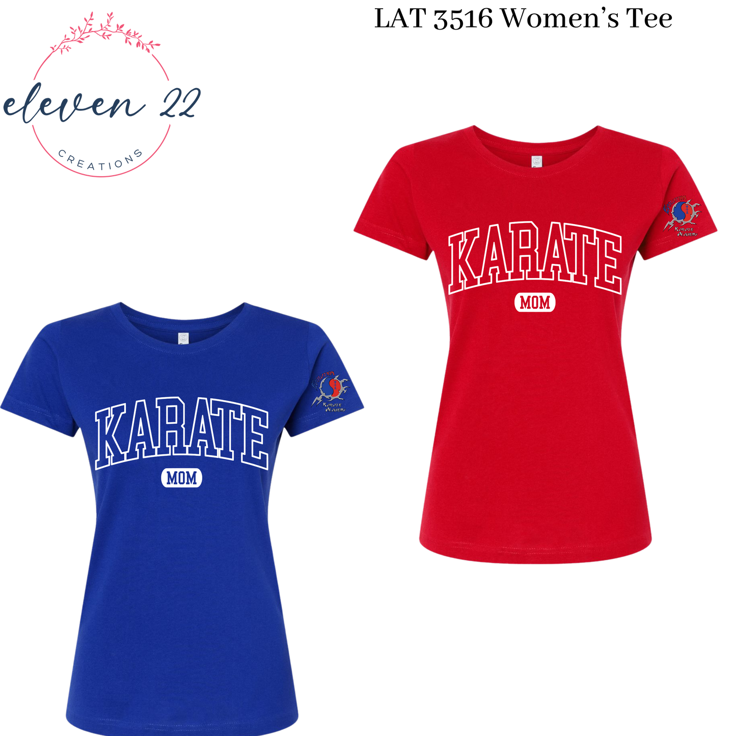 Karate Mom Women’s Cut T-Shirt
