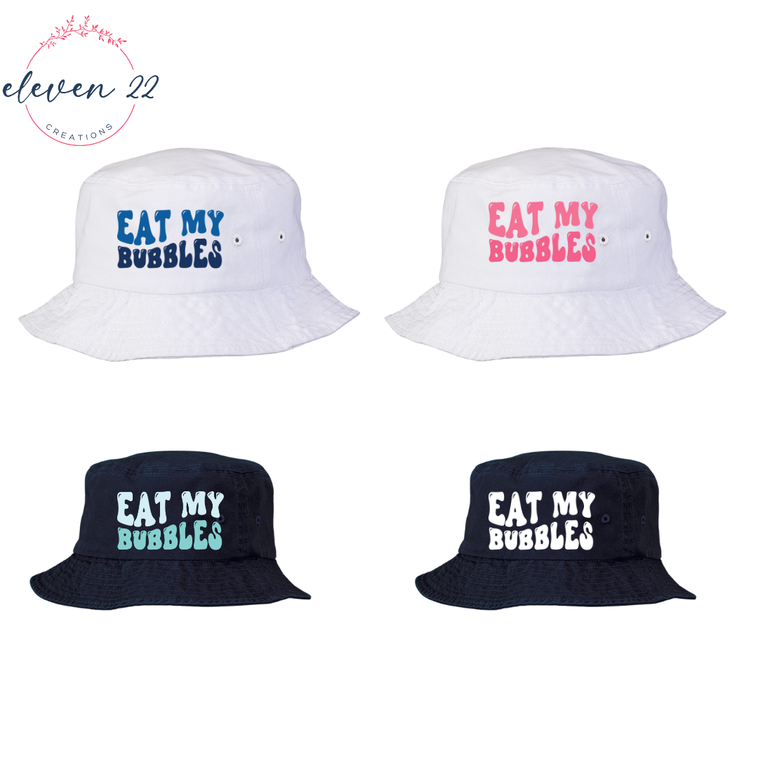 Eat My Bubbles Sportman Bucket Hat