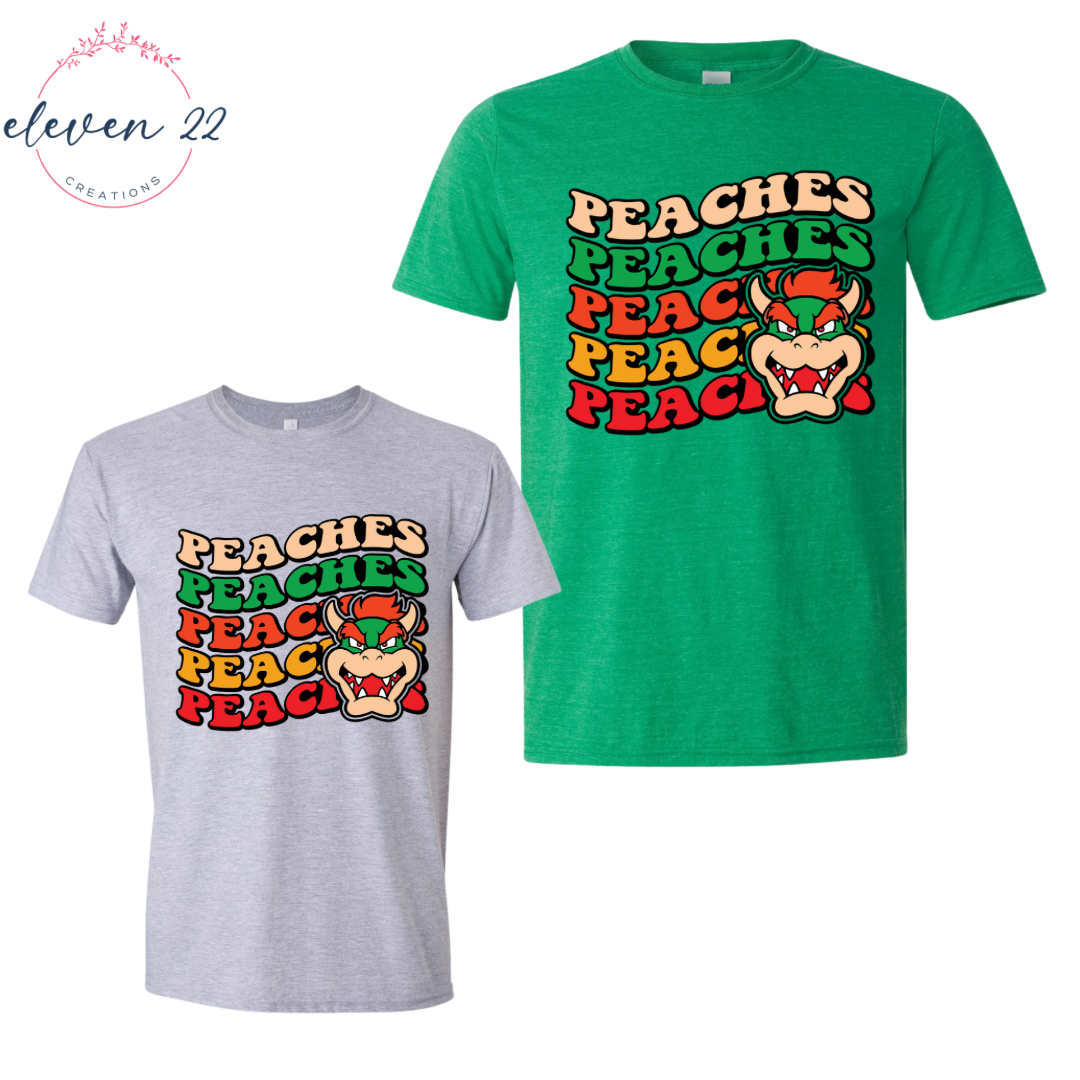 Bowser 2.0 Peaches Tee Shirt