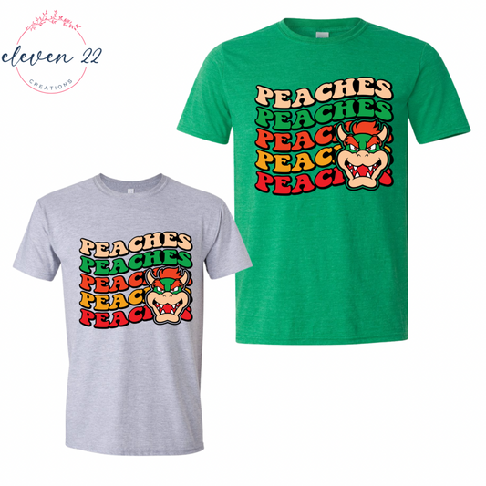 Bowser 2.0 Peaches Tee Shirt