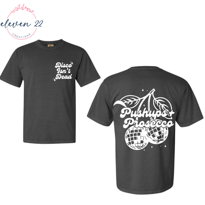 Disco Isn't Dead - pushups + prosecco