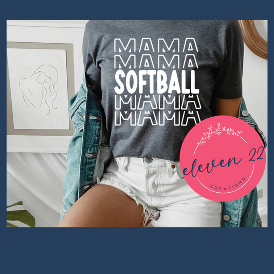 Softball Mama T-Shirt