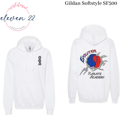 Evolution Karate Adult Gildan Hooded Sweatshirt