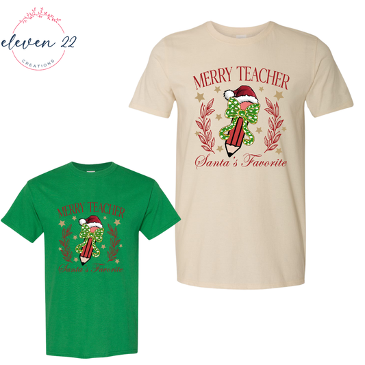 Merry Teacher - Santa’s Favorite!