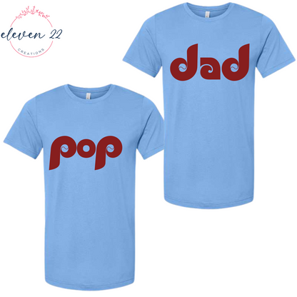 Philly Dad Name Shirt