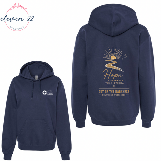 AFSP Hope Walk Logo Shirt - Back Logo
