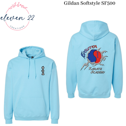 Evolution Karate Adult Gildan Hooded Sweatshirt