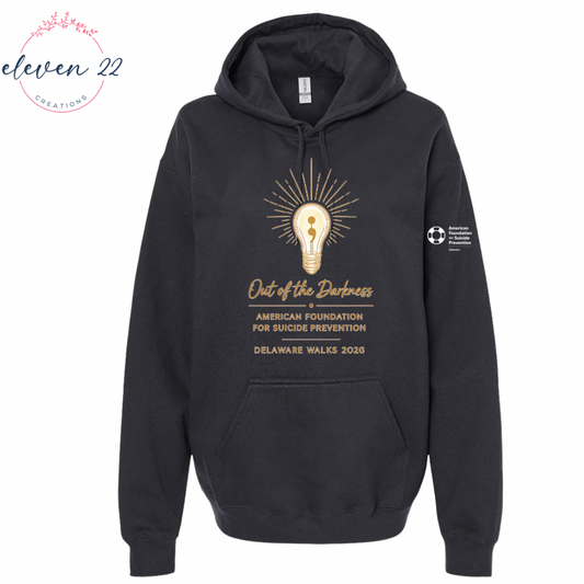 AFSP Out of the Darkness Walk Logo Shirt - Front Logo