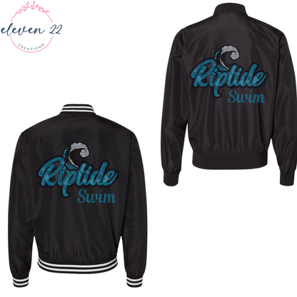 Riptide UNISEX Bomber Jacket - SPANGLE Logo!