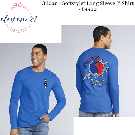 Evolution Karate Adult Gildan Long Sleeve T-Shirt