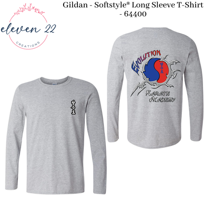 Evolution Karate Adult Gildan Long Sleeve T-Shirt