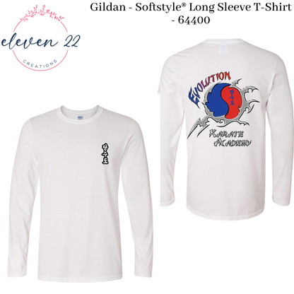 Evolution Karate Adult Gildan Long Sleeve T-Shirt