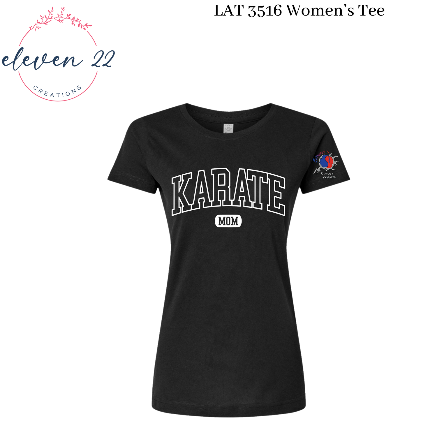 Karate Mom Women’s Cut T-Shirt