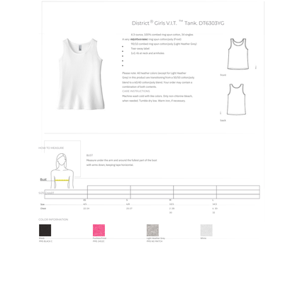 Riptide GIRL'S District Spangle Tank