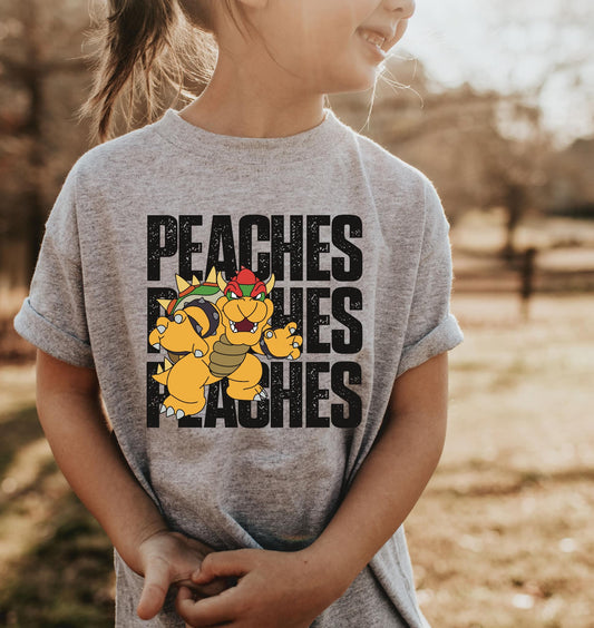 Bowser Peaches Tee Shirt