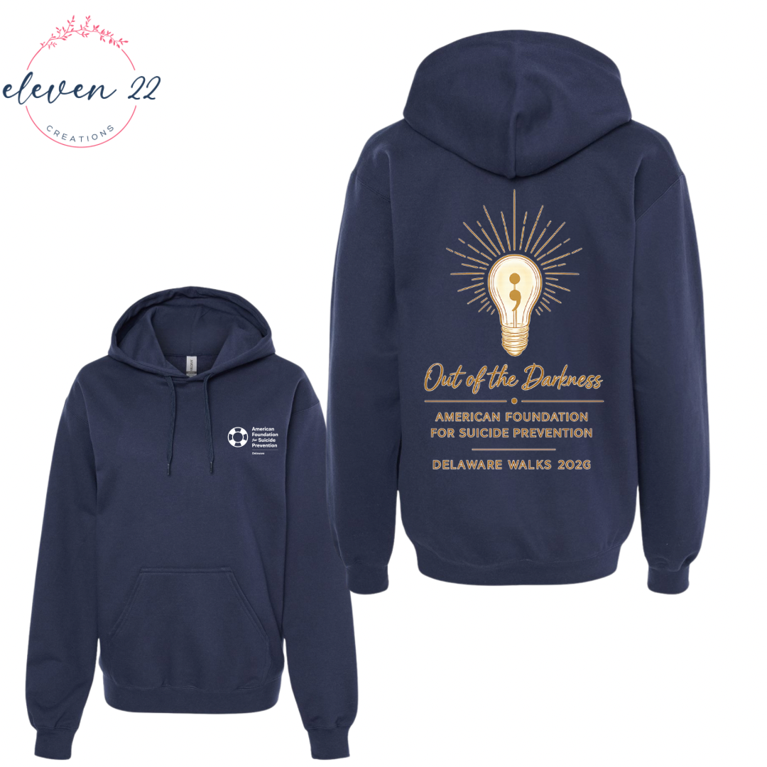AFSP Out of the Darkness Walk Logo Shirt - Back Logo