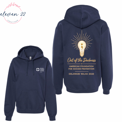 AFSP Out of the Darkness Walk Logo Shirt - Back Logo
