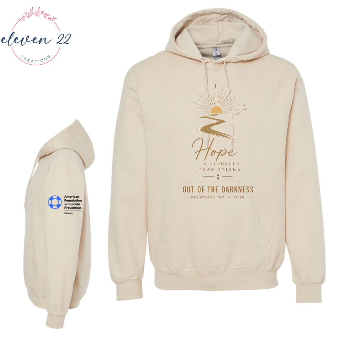 AFSP Hope Walk Logo Shirt - Front Logo