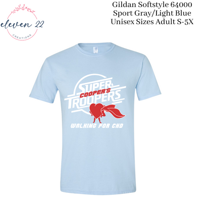 Super Cooper Heart Walk Tee