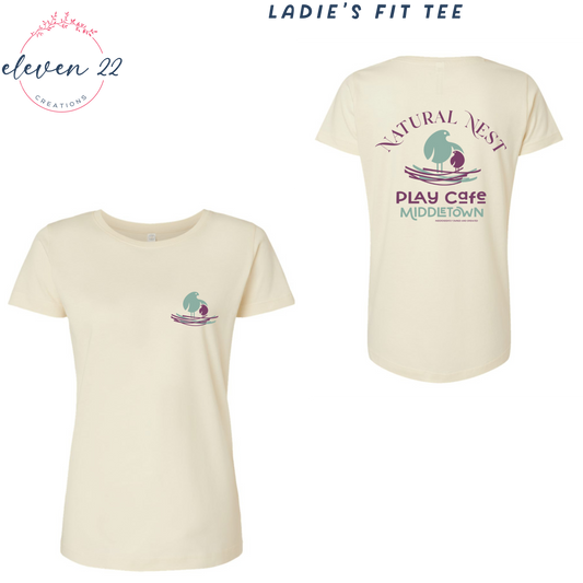 Natural Nest Middletown Ladies Fit Tee