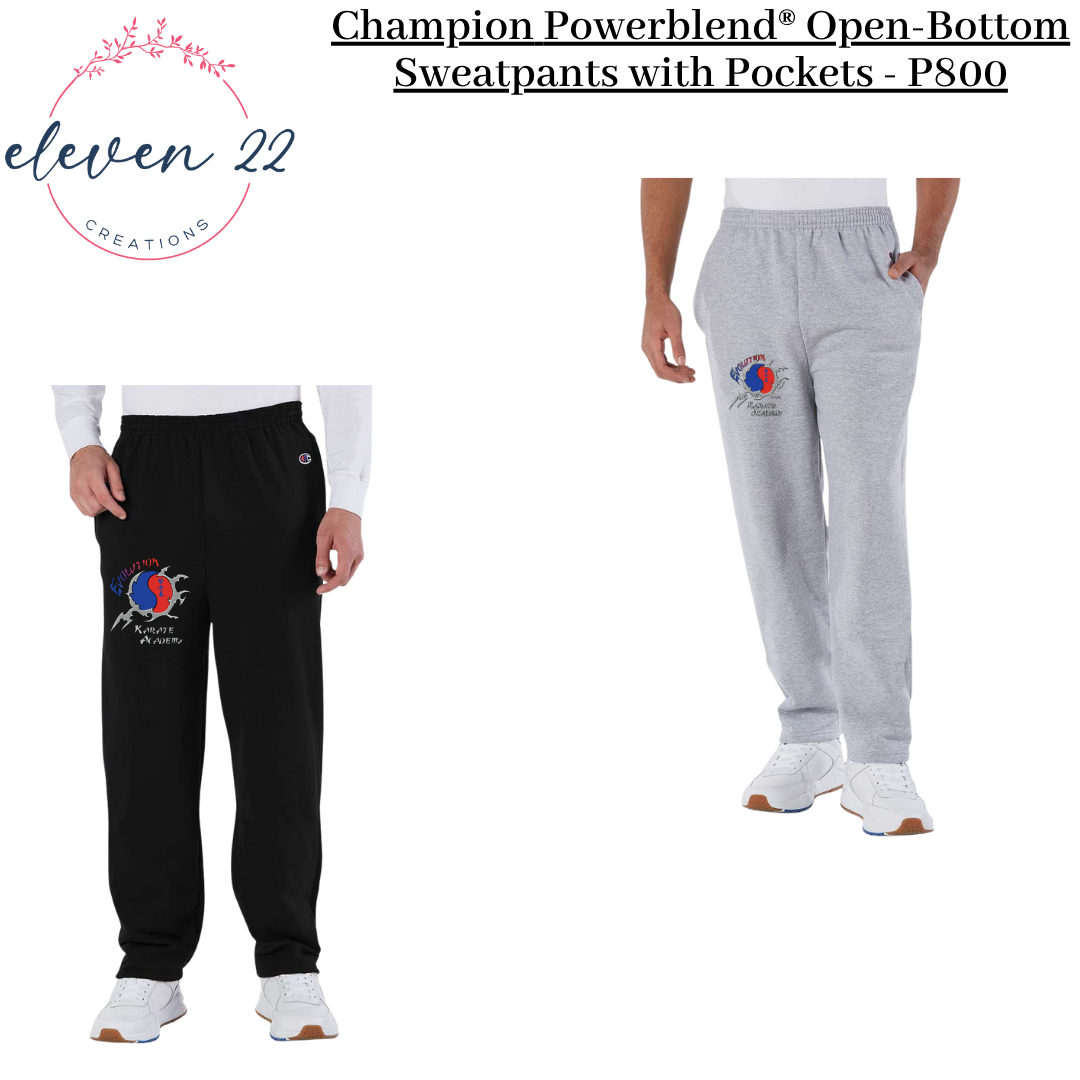 Evolution Karate Unisex Champion Sweatpants