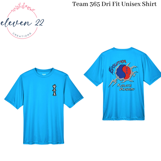 Evolution Karate Youth Team 365 Dri Fit Tee Shirt