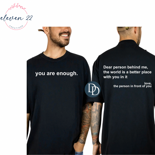 AFSP You Are Enough Shirt