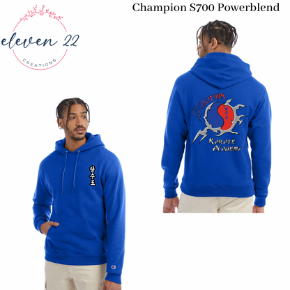 Evolution Karate Adult Champion Brand - Hooded Sweatshirt