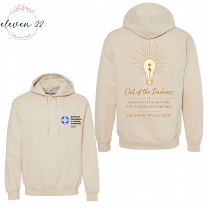 AFSP Out of the Darkness Walk Logo Shirt - Back Logo