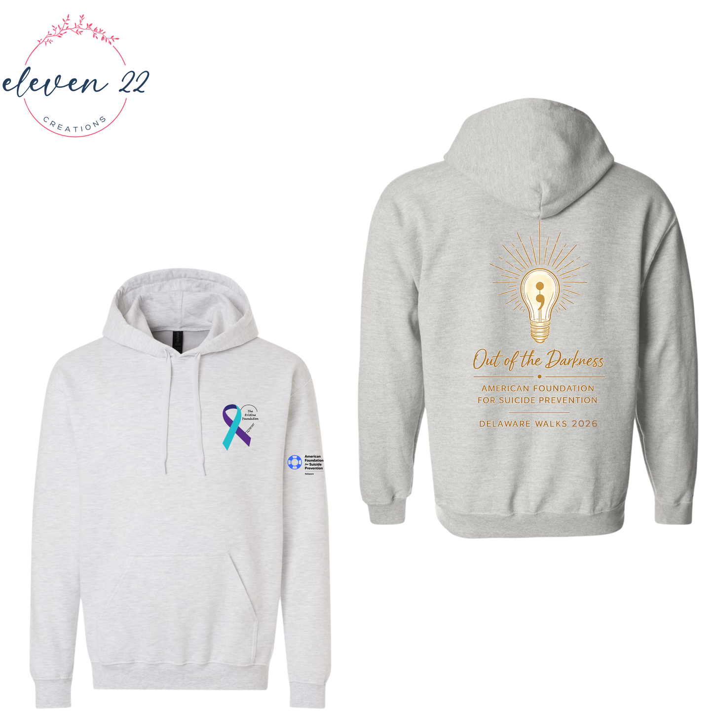 AFSP Kristine Foundation Team Logo - Out of the Darkness