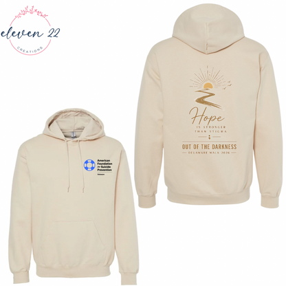 AFSP Hope Walk Logo Shirt - Back Logo