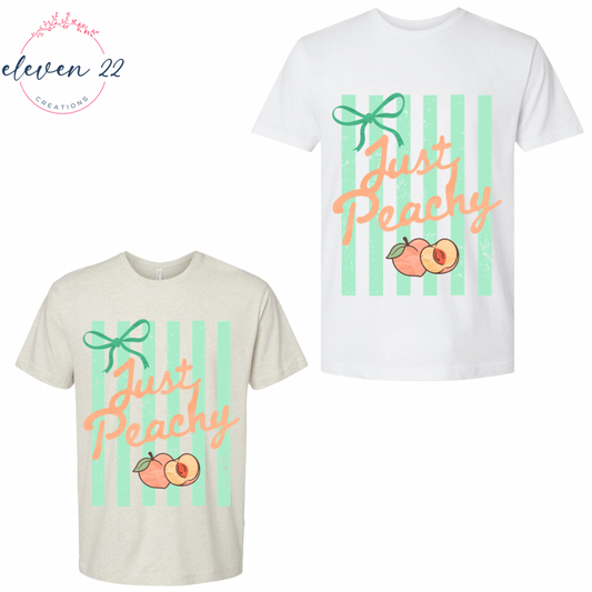 Just Peachy Keen Tee Shirt