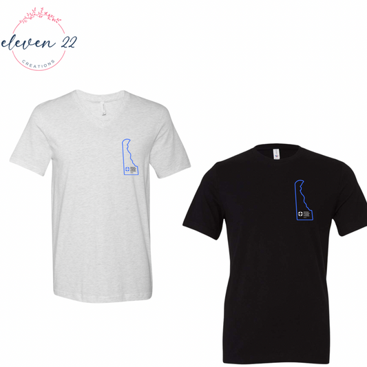 AFSP DE State Small Logo Shirt