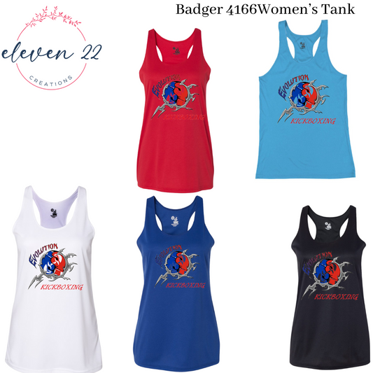 Evolution Kickboxing WOMEN'S B-Core Performance Tank