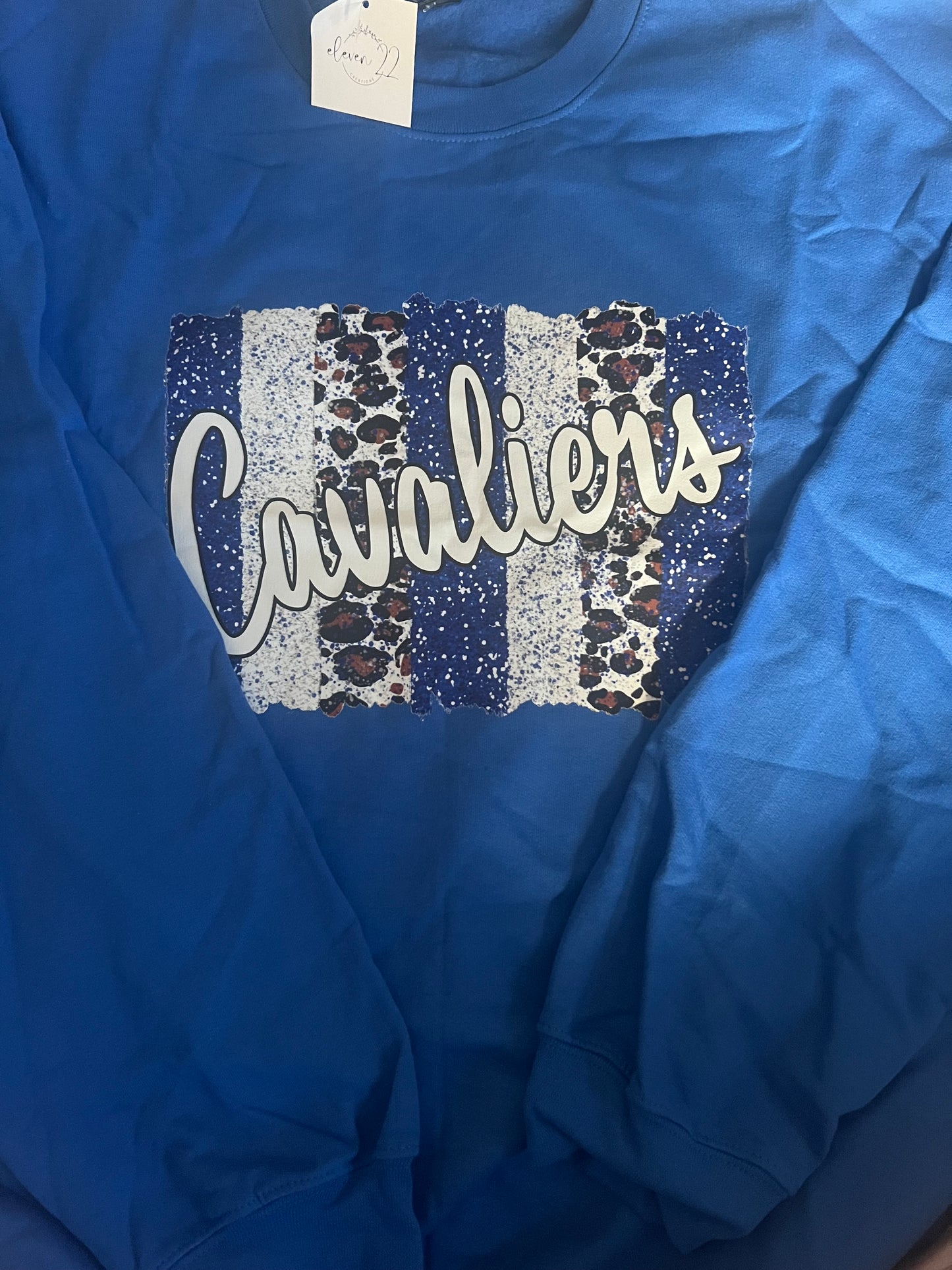 Cavaliers Crewneck - Royal Blue