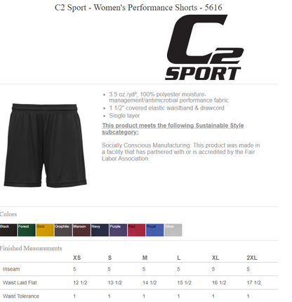 Riptide WOMEN'S Performance Shorts