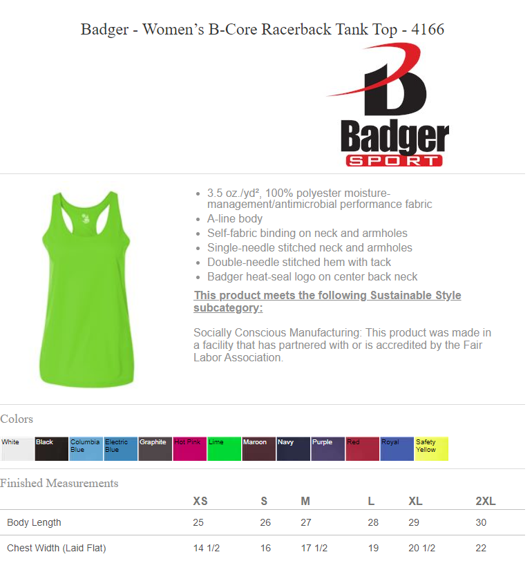 Evolution Kickboxing WOMEN'S B-Core Performance Tank